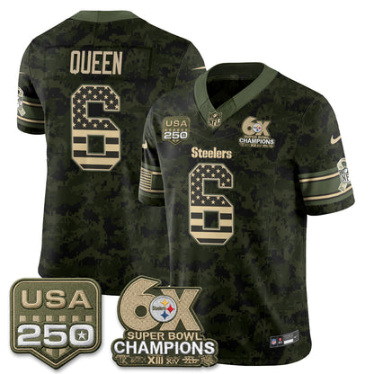 PIT 2026 Salute to Service Edition Vapor Jersey - Stitched