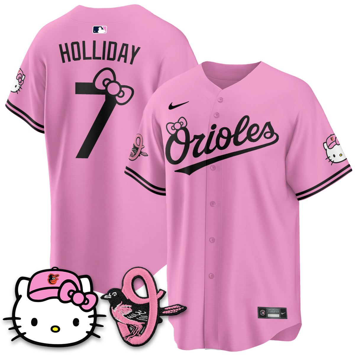 Baltimore Orioles x Meow KT Vapor Premier Limited Jersey - Stitched