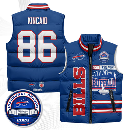 BUF "Mafia" Edition Puffer Vest - Printed