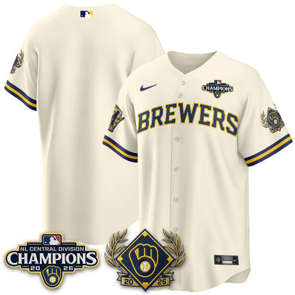 MIL 2026 NL Division Champs Vapor Jersey - Stitched