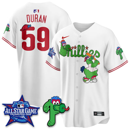 Philadelphia Phillies Phanatic Vapor Limited Jersey - Stitched