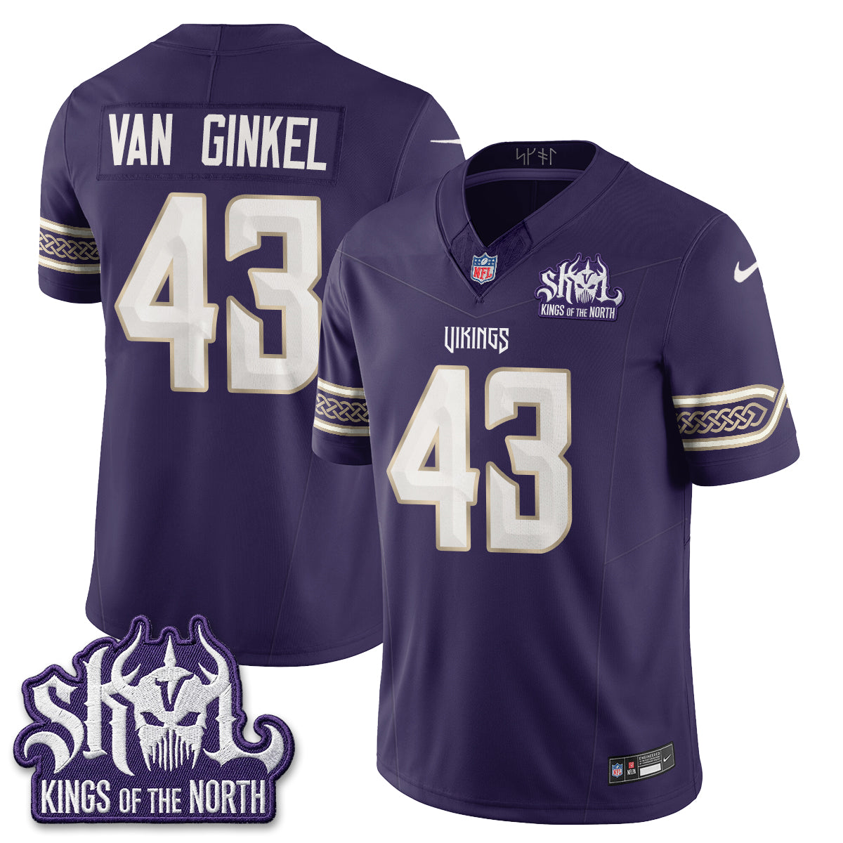Minnesota Vikings 2026 "Rivalries" Edition Vapor Jersey - Stitched