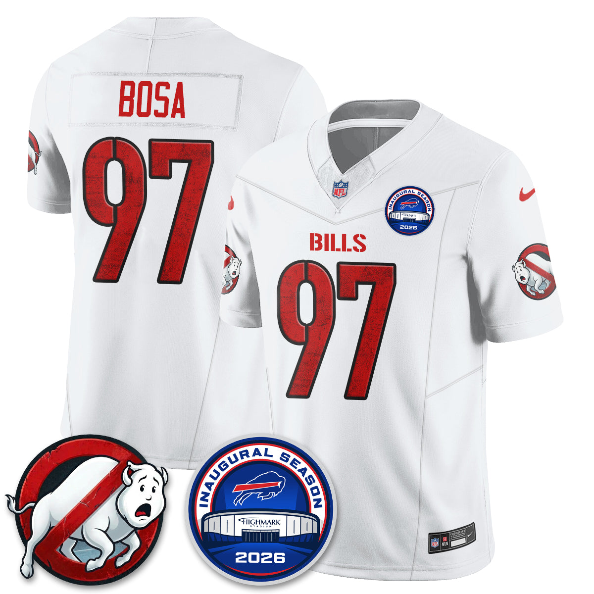 Buffalo Bills x Spirit Catchers Edition Vapor Jersey- Stitched