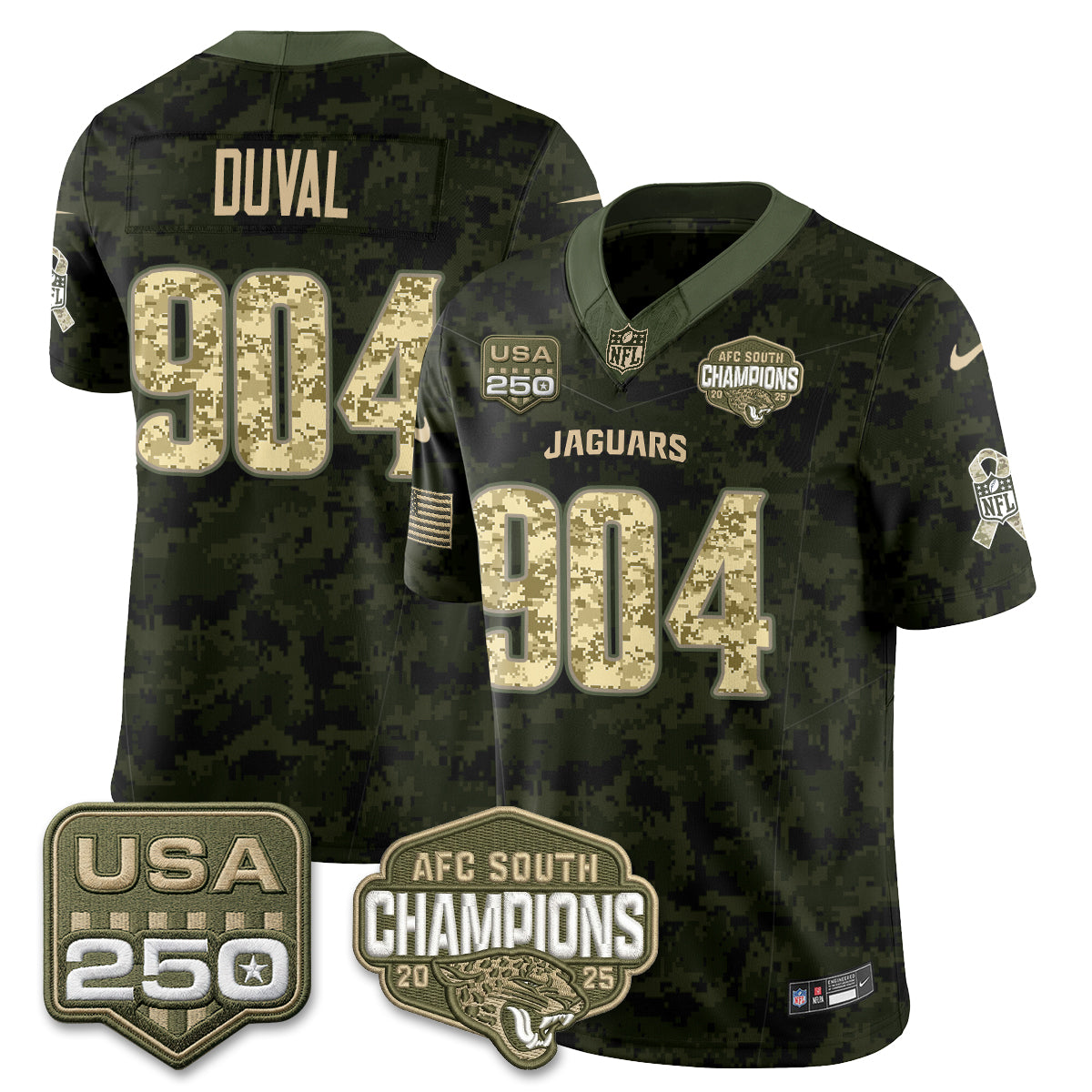 JAX 2026 Salute to Service Vapor Jersey - Stitched