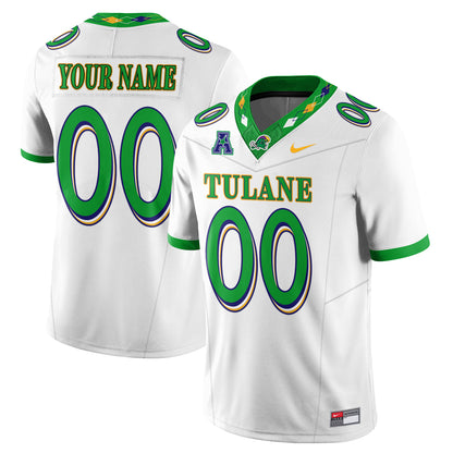 Tulane Green Wave 2026 City Football Vapor Custom Jersey - Stitched