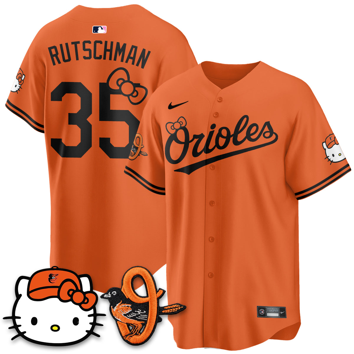 Baltimore Orioles x Meow KT Vapor Premier Limited Jersey - Stitched