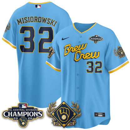 MIL 2026 NL Division Champs Vapor Jersey - Stitched
