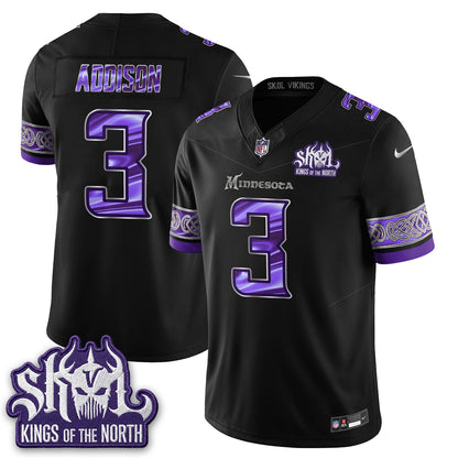MIN Fangear Edition Warrior Skol Patch Vapor Jersey - Stitched