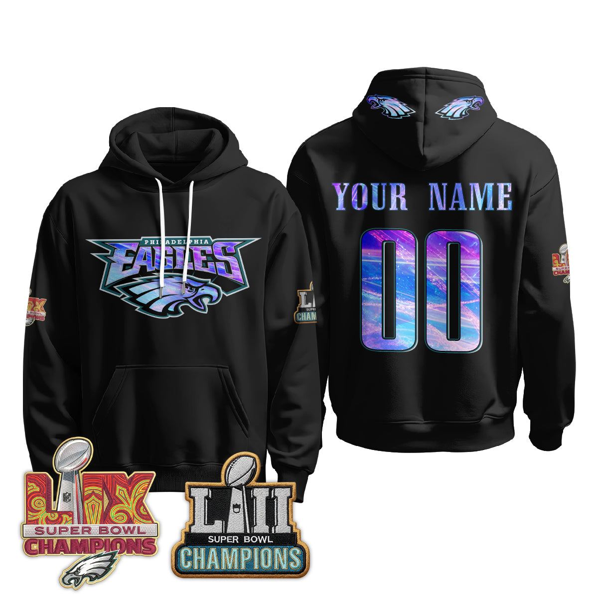 PHI Fangear Edition Custom Hoodie - Stitched