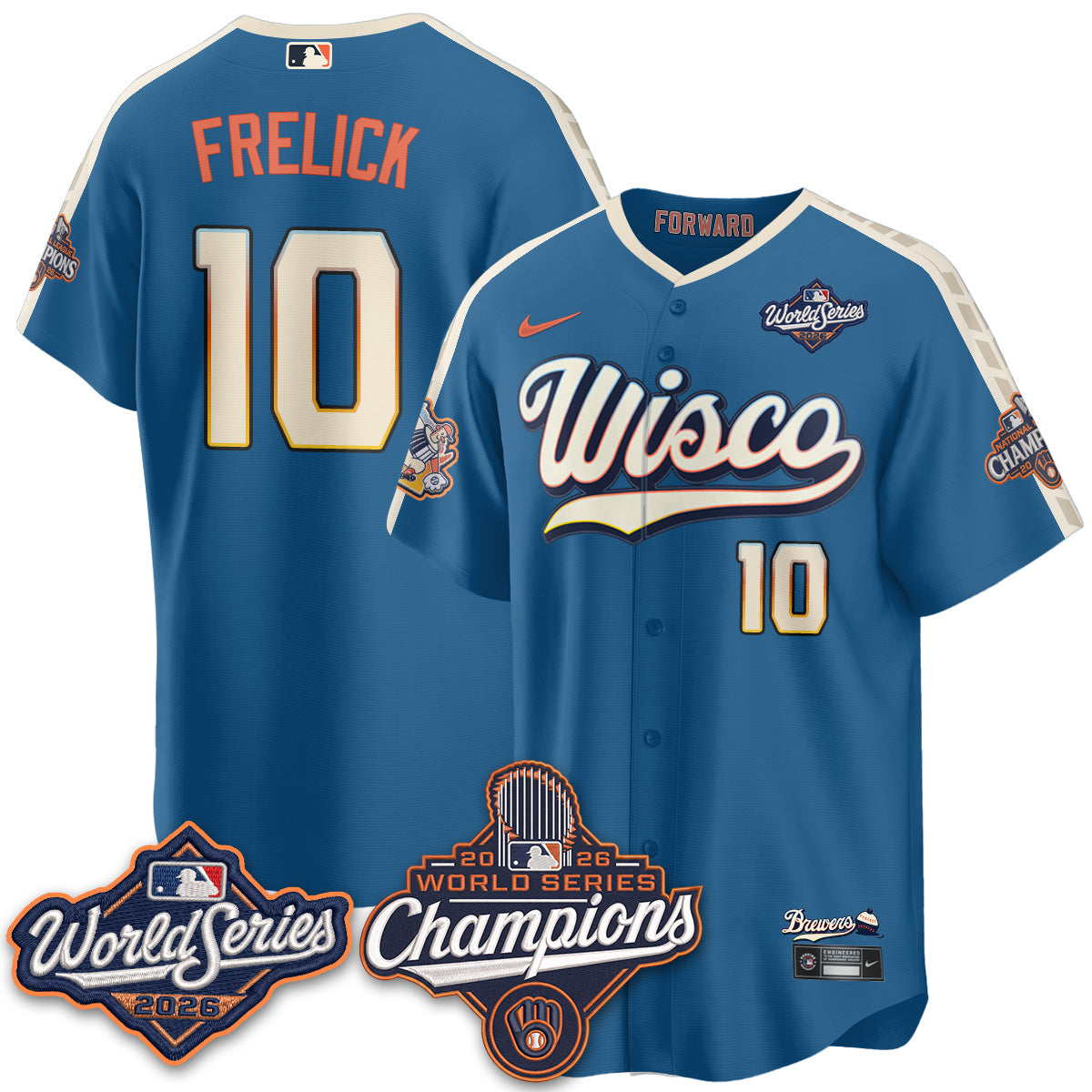 MIL 2026 WS Champions Vapor Jersey - Stitched