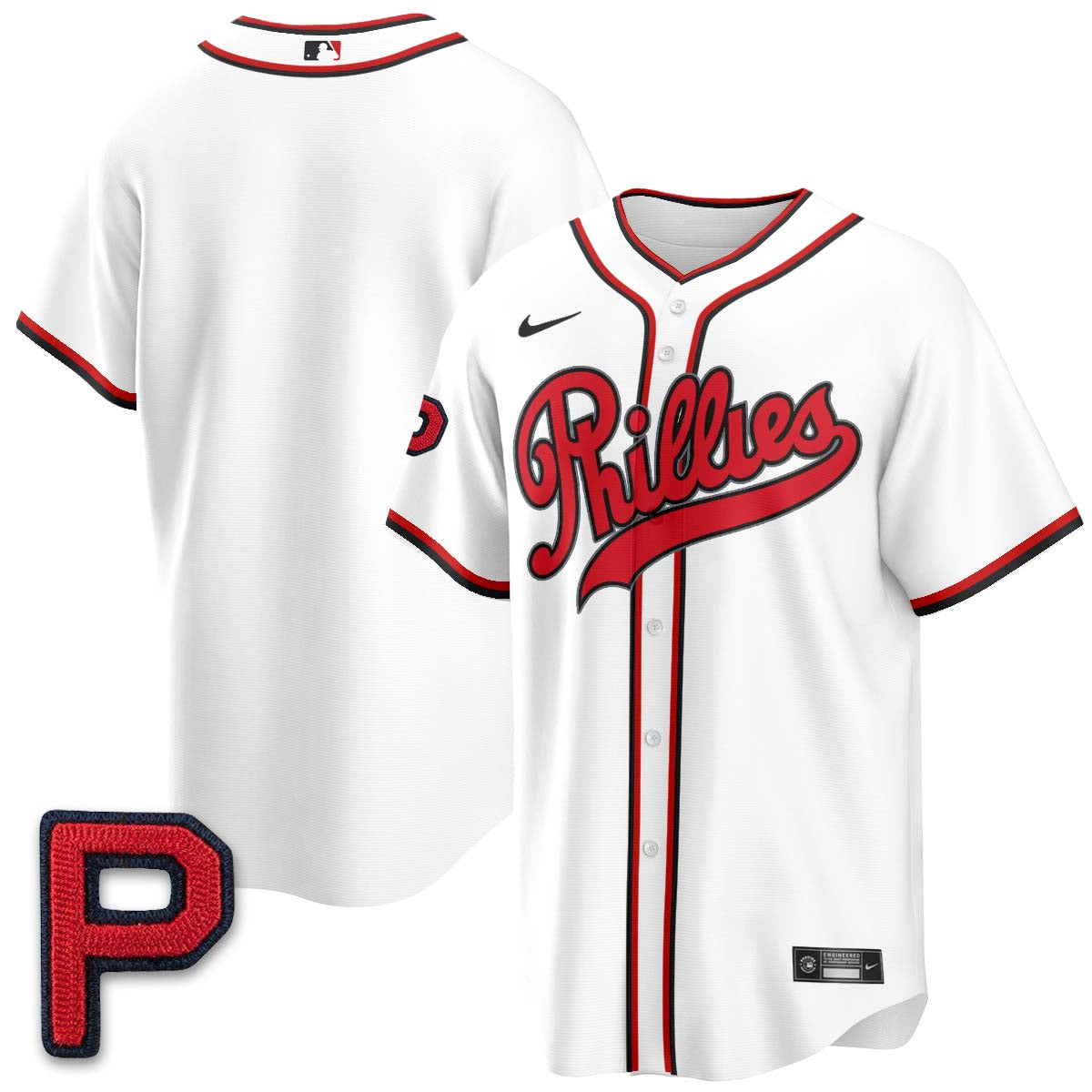 Philadelphia Phillies 2026 Field of Dreams Stadium Vapor Jersey V2 - Stitched