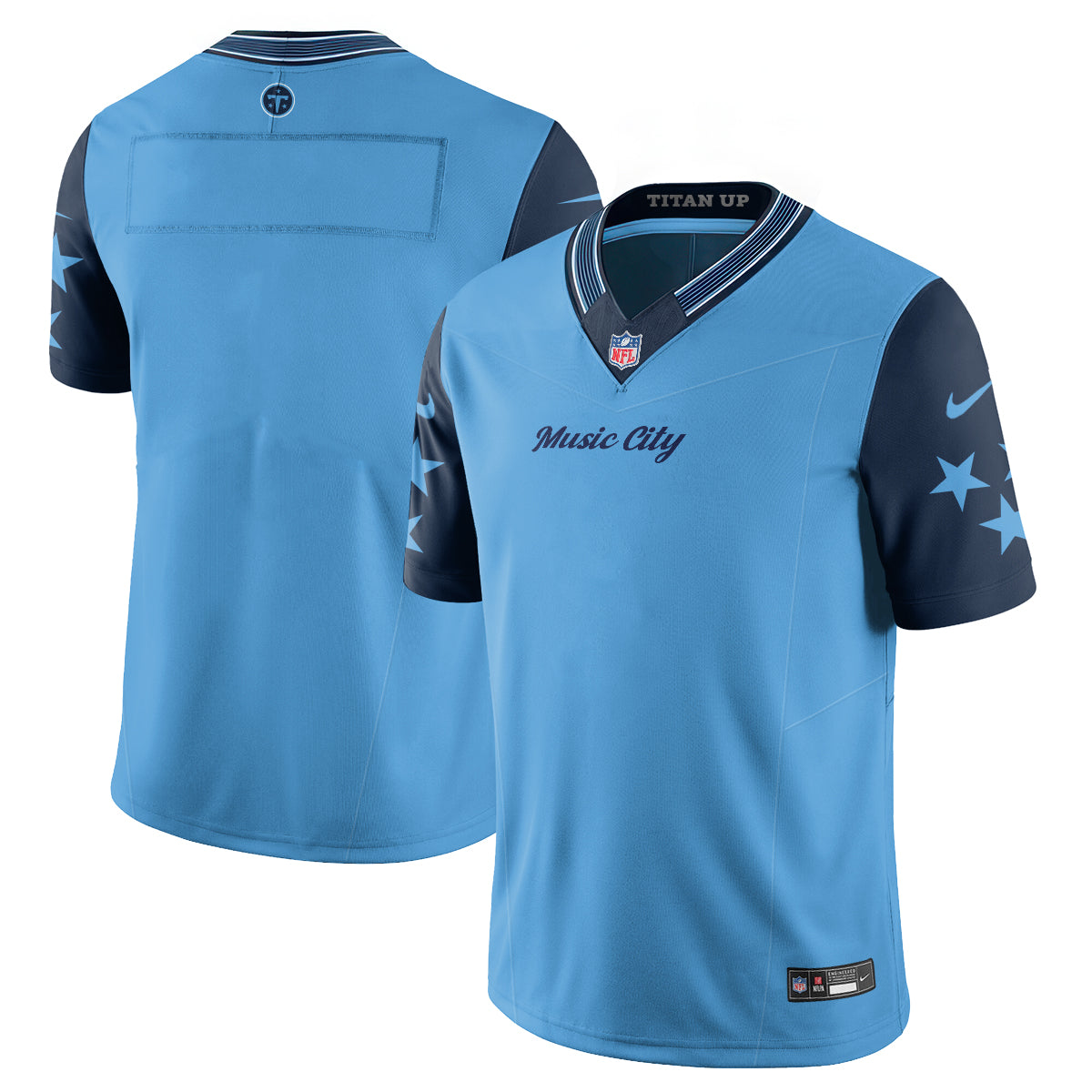 Tennessee Titans Fangear Edition Vapor Jersey - Stitched