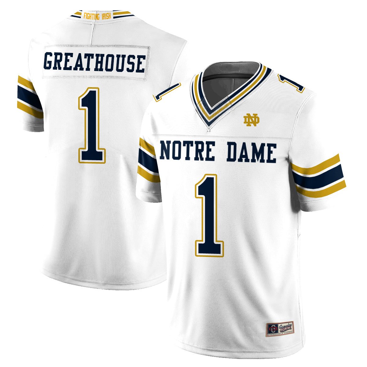 Notre Dame Fighting Irish 2026 Shamrock Series Football Vapor Jersey - Stitched
