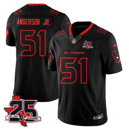 Houston Texans Fan Gear Edition Vapor Jersey (2) - Stitched