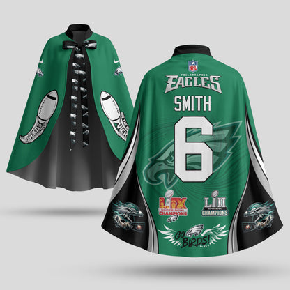 PHI Champions Edition Strap Shawl Cape - Printed