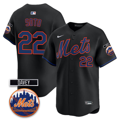 NYM 2026 Davey Johnson Memorial Vapor Limited Jersey - All Stitched