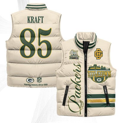 GB 2026 Rivalries Puffer Vest - Printed