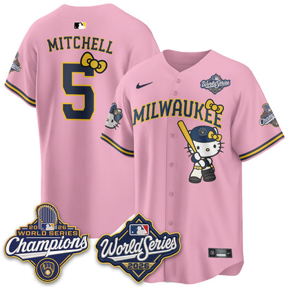 MIL 2026 WS Champions x Meow KT Vapor Jersey - Stitched