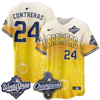 MIL "Pitcher & Pint" 2026 WS Champions Vapor Jersey - Stitched