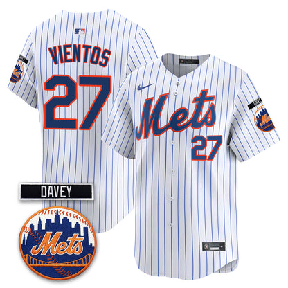 NYM 2026 Davey Johnson Memorial Vapor Limited Jersey - All Stitched