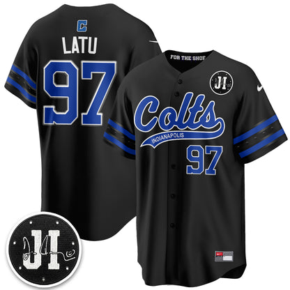 Indianapolis Colts 2026 Rivalries Baseball Vapor Jersey - Stitched