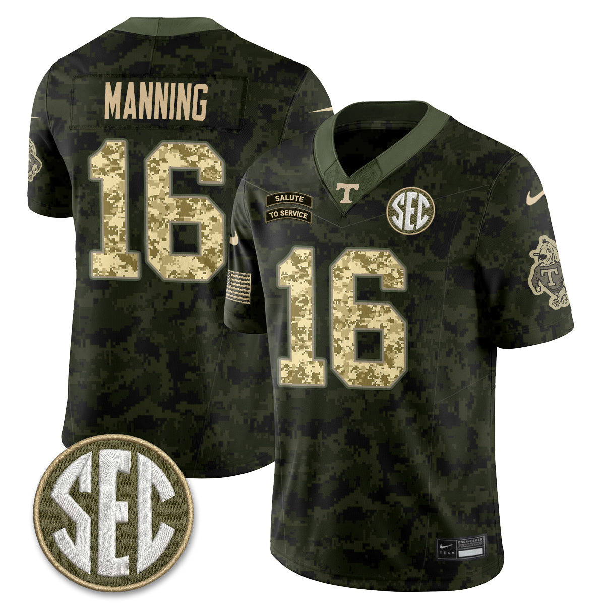 TENN 2026 Salute to Service Vapor Jersey - Stitched