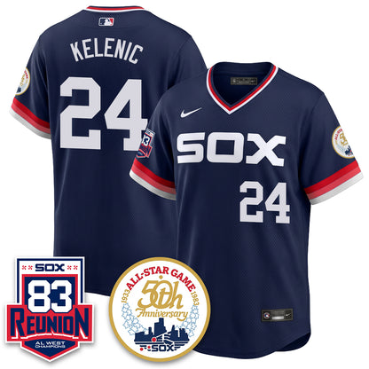 Chicago White Sox Reunion All West Champions Vapor Jersey - Stitched