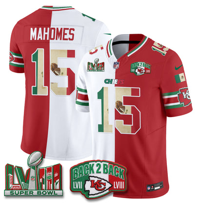 KC Mexico Split Edition Vapor Jersey - Stitched