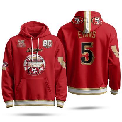 San Francisco 49ers Faithful to The Bay Hoodie - Stitched