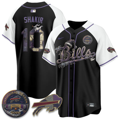BUF 2026 Nightmare Edition Vapor Baseball Jersey - Stitched