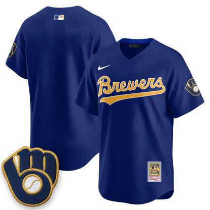 Milwaukee Brewers "Legacy Edition" Vapor Jersey - Stitched