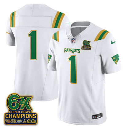 New England Patriots Irish Edition Vapor Jersey - Stitched