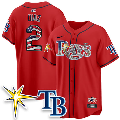 TB 2026 Independence Day USA Vapor Limited Jersey - Stitched