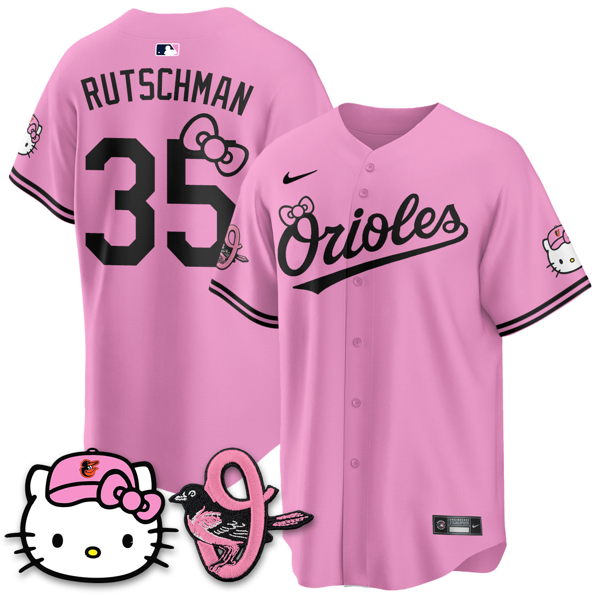 Baltimore Orioles x Meow KT Vapor Premier Limited Jersey - Stitched