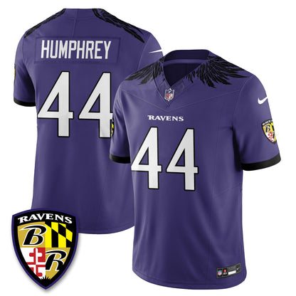Baltimore Ravens Halloween Edition Vapor Jersey - Stitched