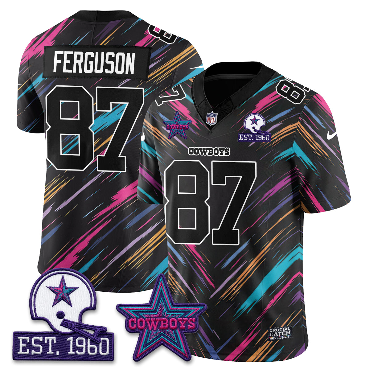 DAL Intercept Cancer 2026 Edition Jersey - Stitched