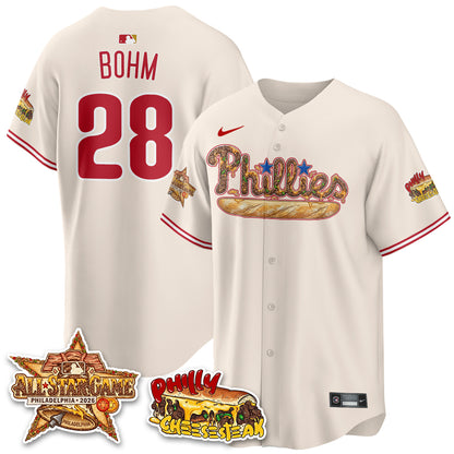 Philadelphia Phillies Cheesesteak Edition Vapor Limited Jersey - Stitched