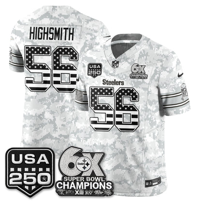 PIT 2026 Salute to Service Edition Vapor Jersey - Stitched