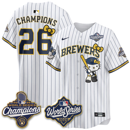 MIL 2026 WS Champions x Meow KT Vapor Jersey - Stitched
