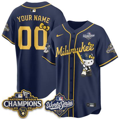 MIL 2026 NL Champions x Meow KT Custom Vapor Jersey - Stitched