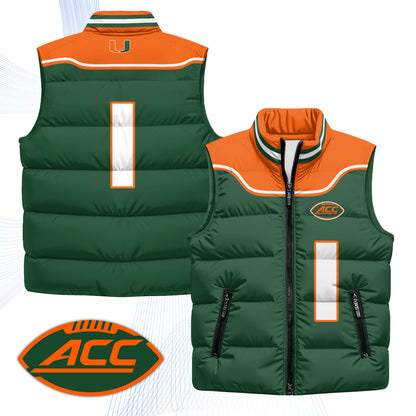 MIA 2001 Throwback Puffer Vest - Printed