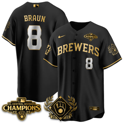 MIL 2026 NL Division Champs Vapor Jersey - Stitched