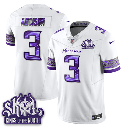 MIN Fangear Edition Warrior Skol Patch Vapor Jersey - Stitched