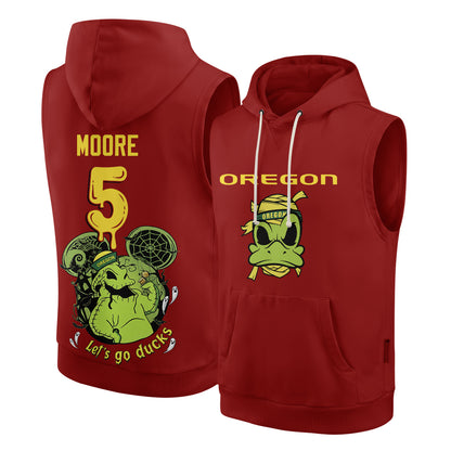 ORE x Boongie Monster Edition Pullover Sleeveless Hoodie Tank Top - Printed