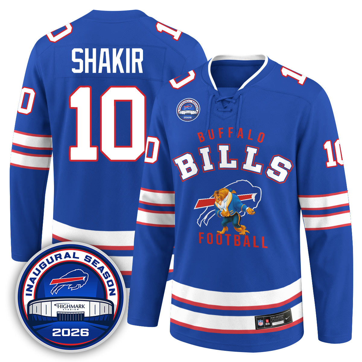 BUF x The Beast Edition Hockey Jersey - Printed