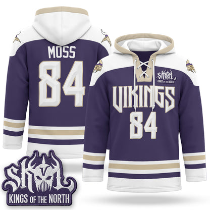 Minnesota Vikings 2026 Rivalries Fleece-Lined Hockey Hoodie - Stitched
