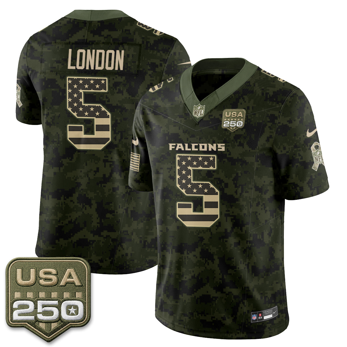 ATL 2026 Salute to Service Vapor Jersey - Stitched