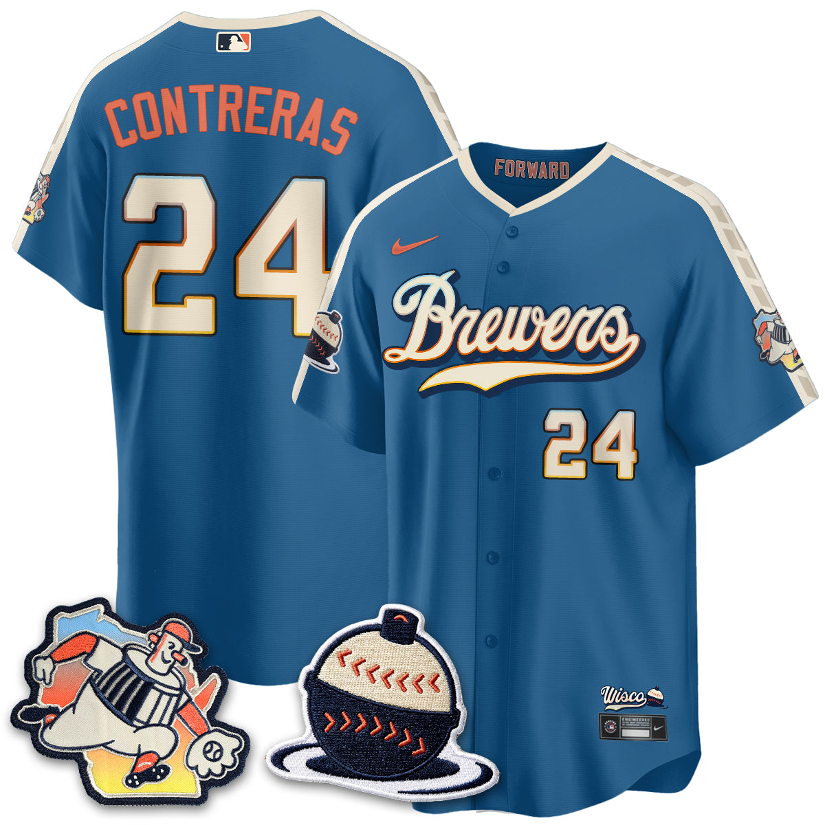 MIL 2026 Brewers City Connect Vapor Limited Jersey - All Stitched
