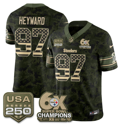 PIT 2026 Salute to Service Edition Vapor Jersey - Stitched