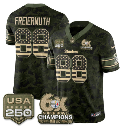 PIT 2026 Salute to Service Edition Vapor Jersey - Stitched